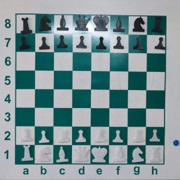 تابلو آموزشی شطرنج دست دو 100 * 100
