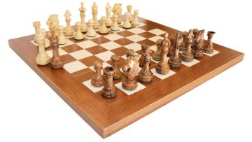 صفحه و مهره شطرنج سلطنتی طرح DGT