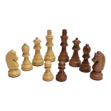 مهره شطرنج چوبی فدراسیونی مستر شطرنج